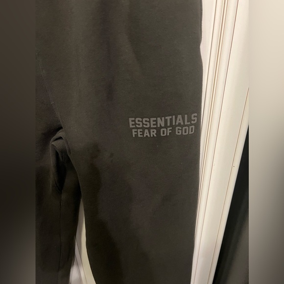 Fear of God Essentials Sweatshirt Set Letters Floral Hoodie Pants T-12 B-14-16 - Picture 16 of 16